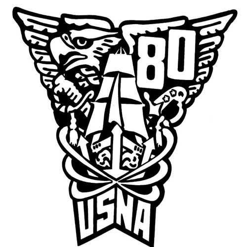 1980 USNA Class Crest