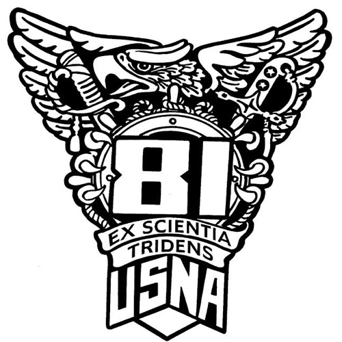 1981 USNA Class Crest