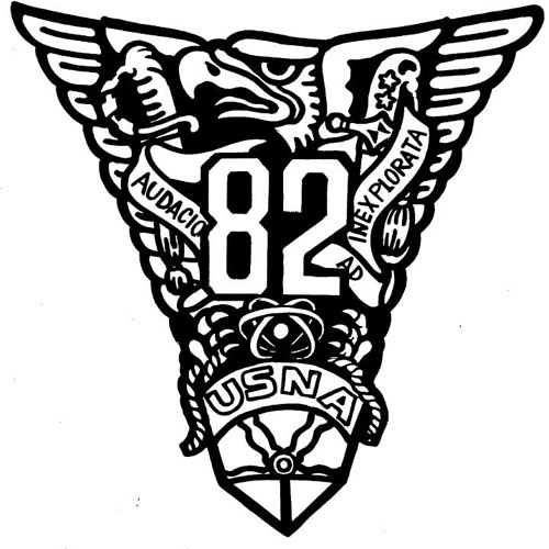 1982 USNA Class Crest
