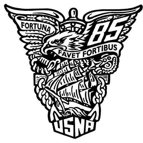 1985 USNA Class Crest