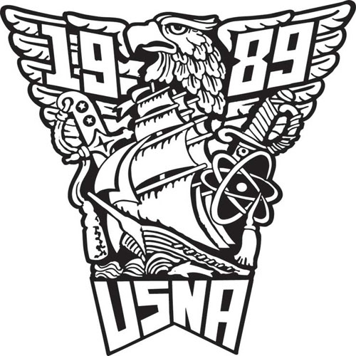 1989 USNA Class Crest