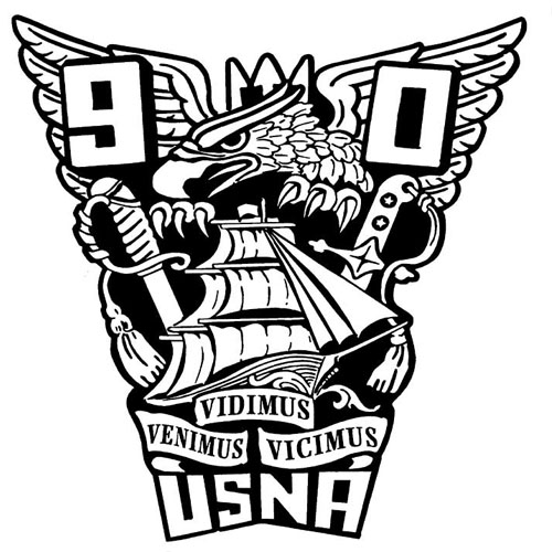 1990 USNA Class Crest