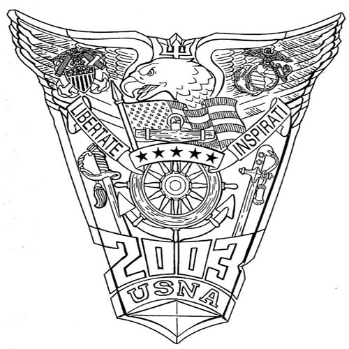 2003 USNA Class Crest