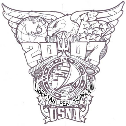 2007 USNA Class Crest