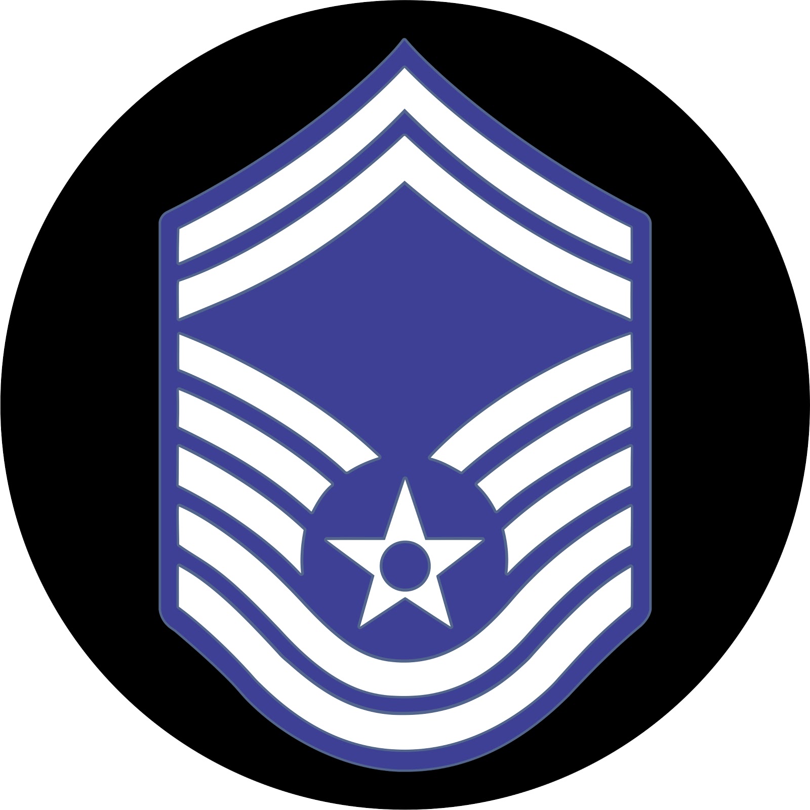 USAF Technical Master Sergeant Mouse Pad