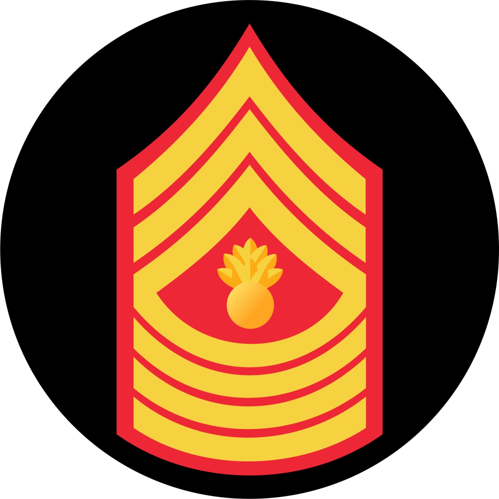 USMC Master Gunnery Sergeant Mouse Pad