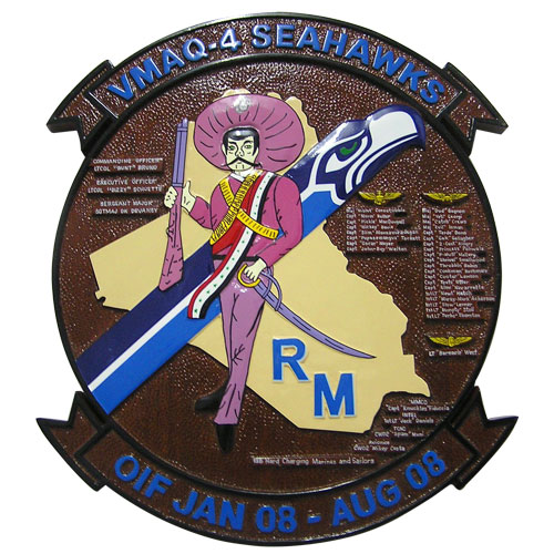 VMAQ-4 Deployment Plaque