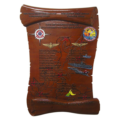 VFA-102 Deployment Plaque