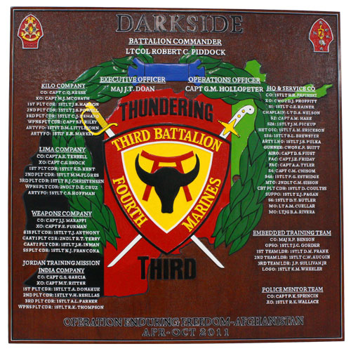 Dark Side Deployment Plaque
