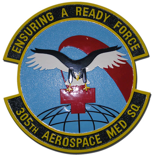 305th Aerospace Medical Squadron Emblem