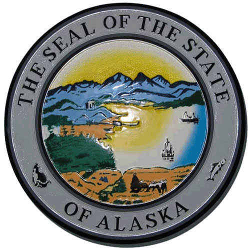 Alaska State Seal Plaque