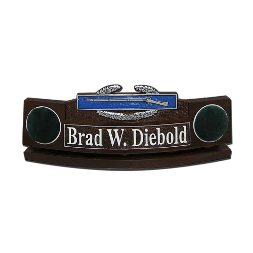 Army Combat Infantryman Badge Desk Nameplate