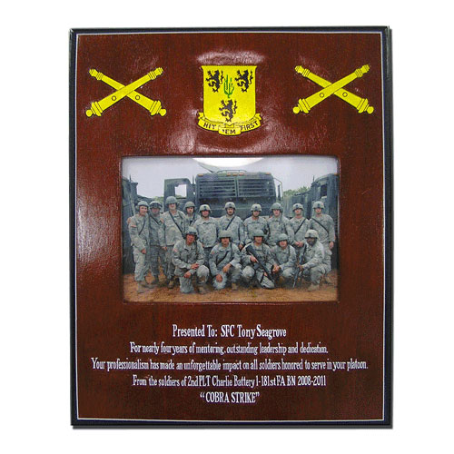 Cobra Strike Presentation Plaque