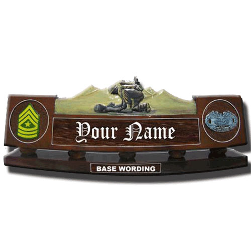 Combat Medic Desk Nameplate