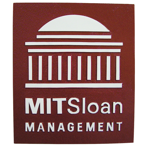 MIT Sloan Management School Plaque