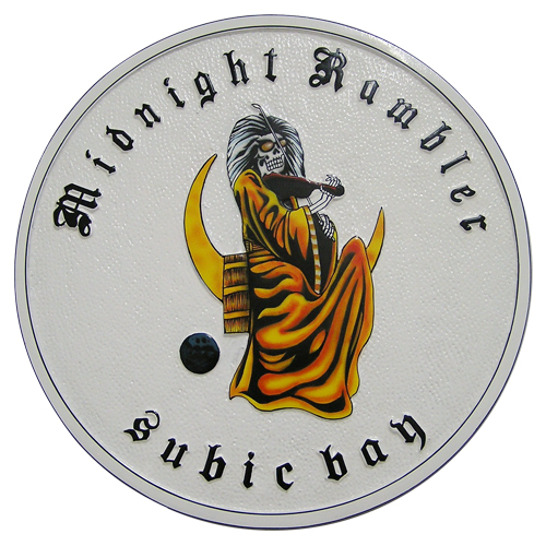 Midnight Rambler Subic Bay Plaque
