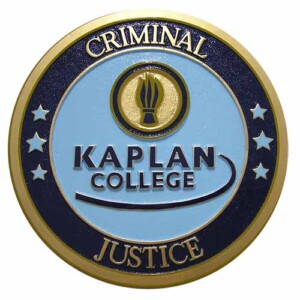 Criminal Justice Kaplan College Seal