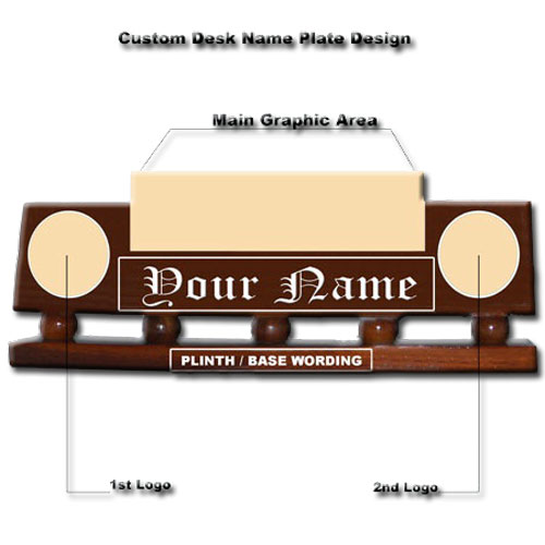 Custom Desk Nameplate