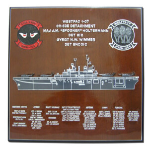HMH 466 Deployment Plaque