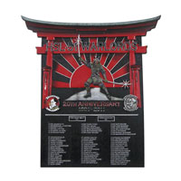 HSL-51 Warlords Deployment Plaque