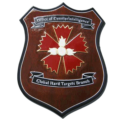 Office of Counter Intelligence Plaque