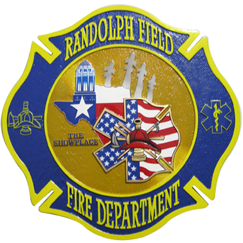 Randolph Field Fire Department Emblem