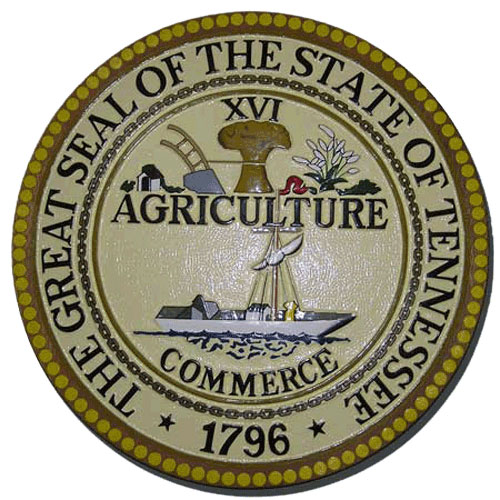 Tennessee State Seal Plaque