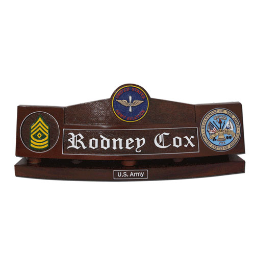 Army Desk Nameplates