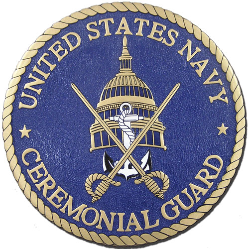 US Navy Ceremonial Guard Seal