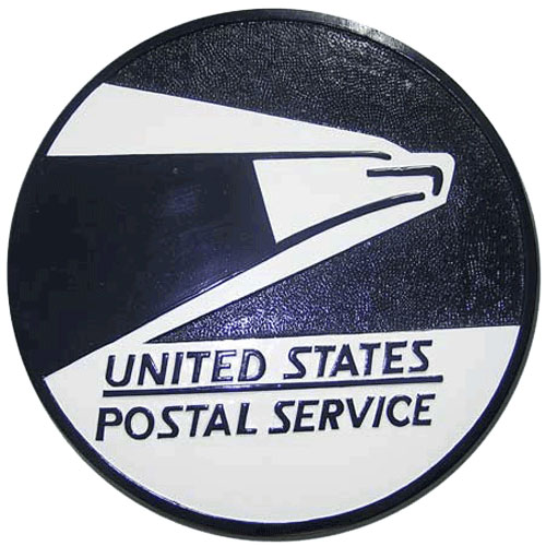 United States Postal Service USPS Seal / Podium Plaque