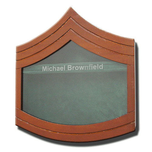 US Army E7 Retirement / Shadow Box Natural Light