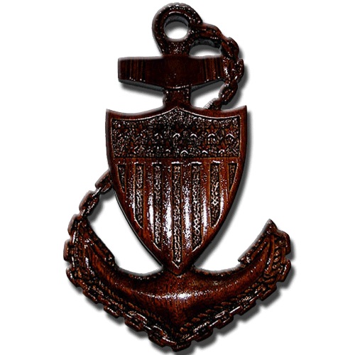 USCG Anchor Plaque CPO E7