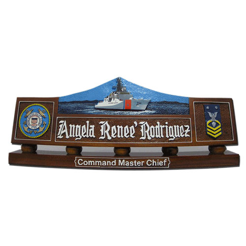 Coast Guard Desk Nameplates