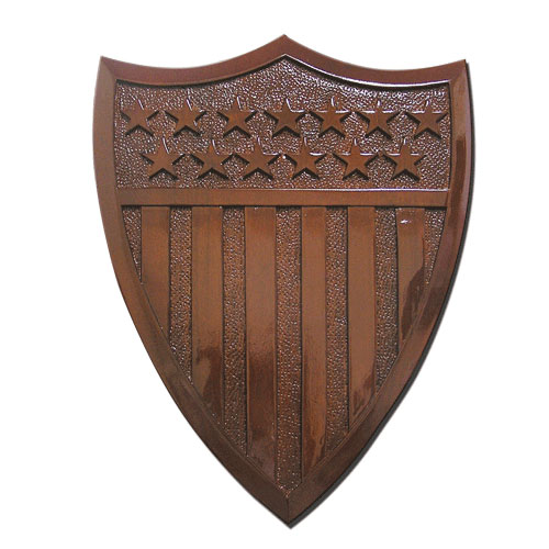 USCG No Rate Symbol Badge Plaque