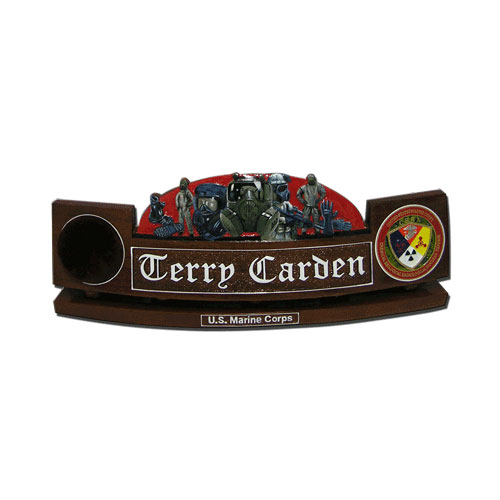 USMC CBRN Desk Nameplate