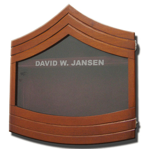 USMC E8 Retirement / Shadow Box Natural Light