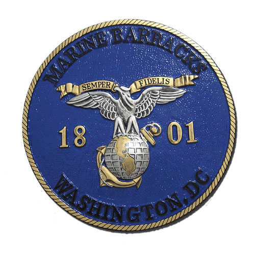 USMC Marine Barracks WA Seal