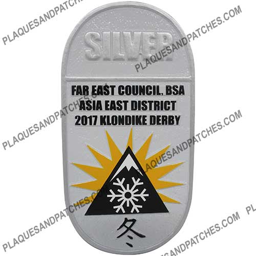 Asia East District Plaque (Silver)