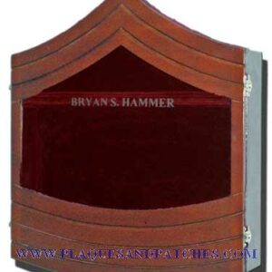 USMC E9 Retirement / Shadow Box Natural Light