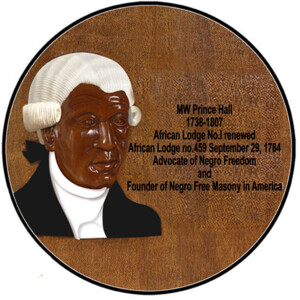 Price Hall Bust Plaque Round
