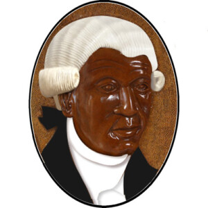 Prince Hall Bust Plaque Oval