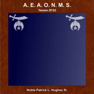 Masonic Shriners Shadow Box